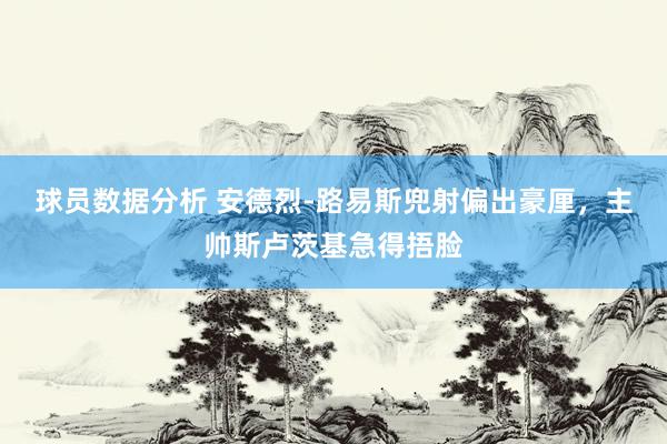 球员数据分析 安德烈-路易斯兜射偏出豪厘，主帅斯卢茨基急得捂脸