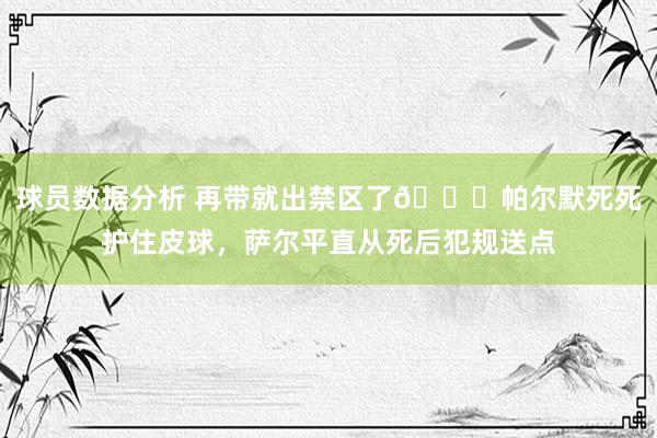 球员数据分析 再带就出禁区了😂帕尔默死死护住皮球，萨尔平直从死后犯规送点